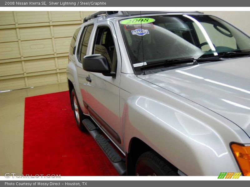Silver Lightning / Steel/Graphite 2008 Nissan Xterra SE