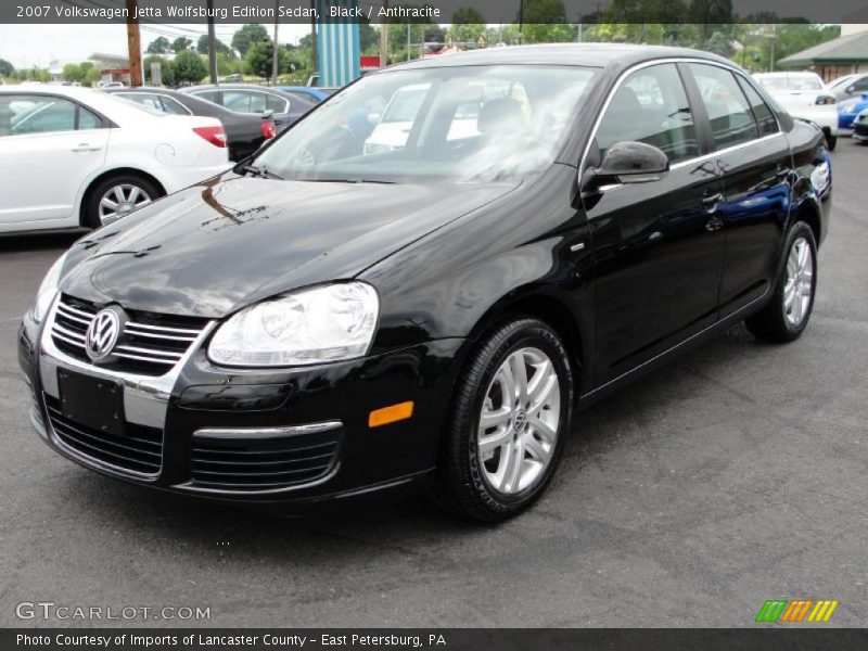 Black / Anthracite 2007 Volkswagen Jetta Wolfsburg Edition Sedan