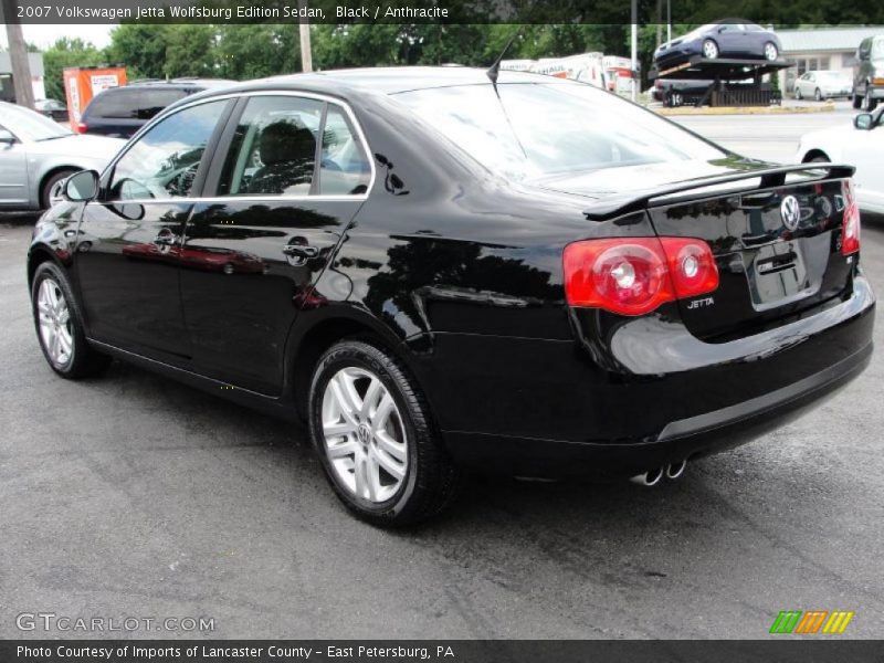 Black / Anthracite 2007 Volkswagen Jetta Wolfsburg Edition Sedan