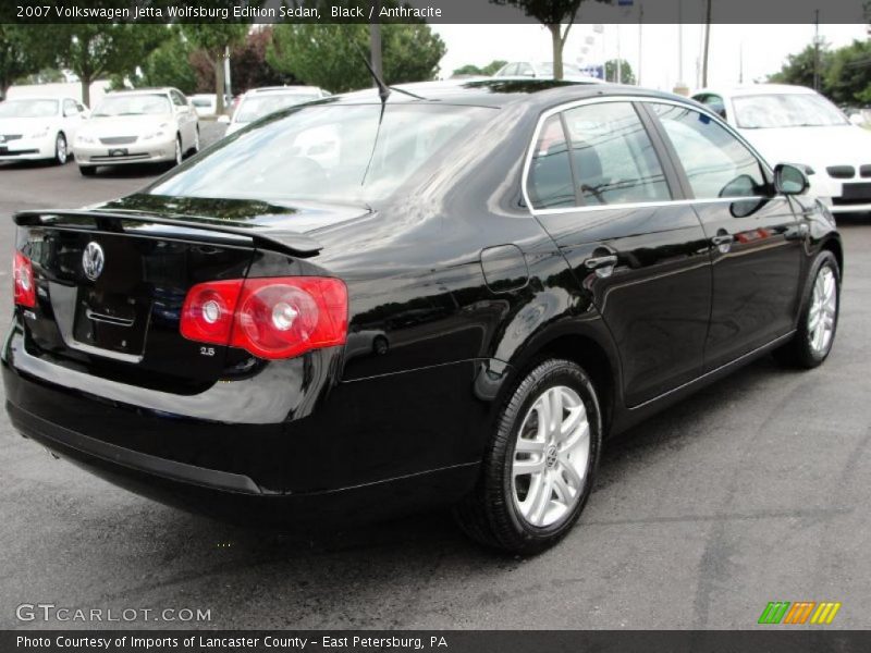 Black / Anthracite 2007 Volkswagen Jetta Wolfsburg Edition Sedan