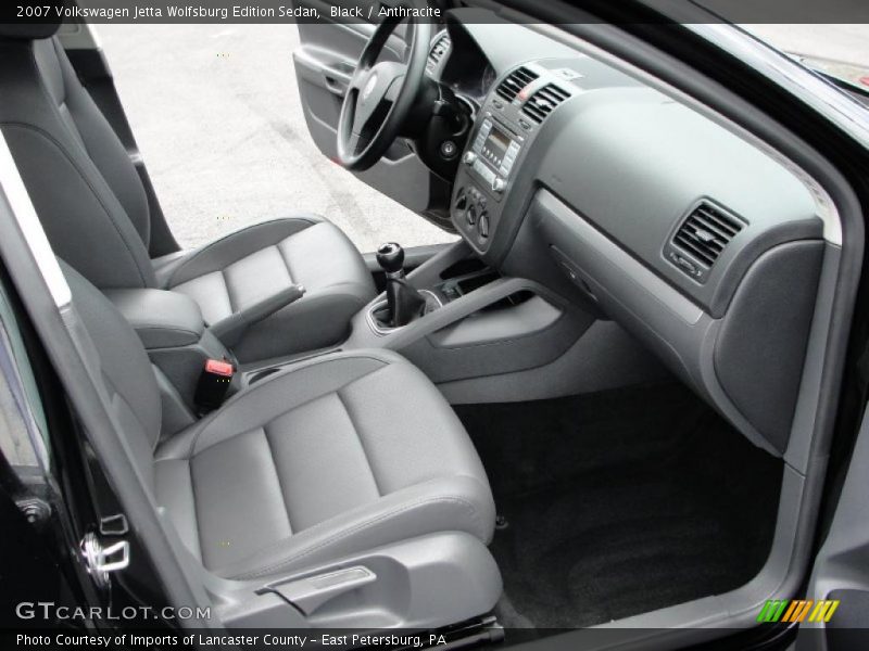 Black / Anthracite 2007 Volkswagen Jetta Wolfsburg Edition Sedan