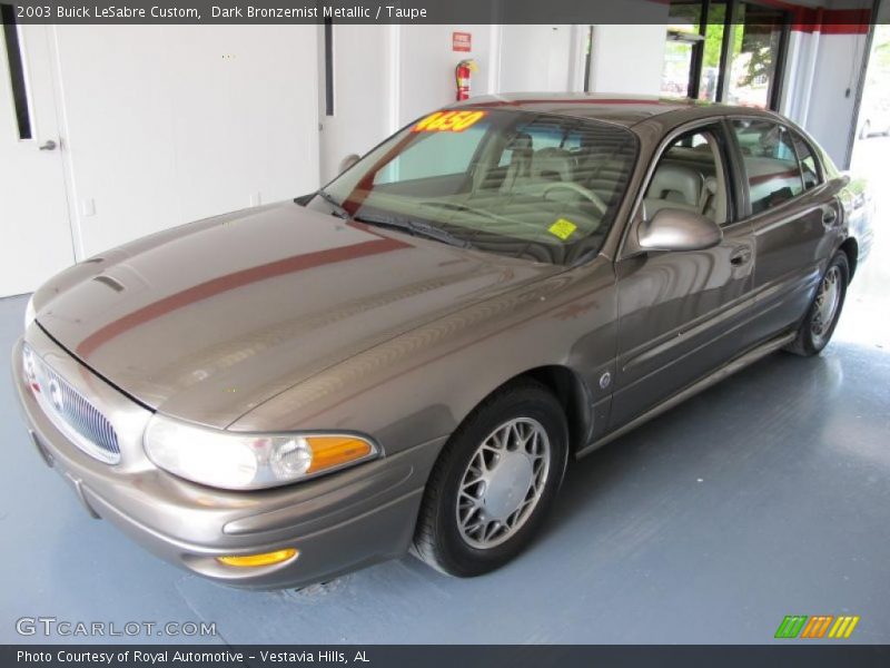 Dark Bronzemist Metallic / Taupe 2003 Buick LeSabre Custom