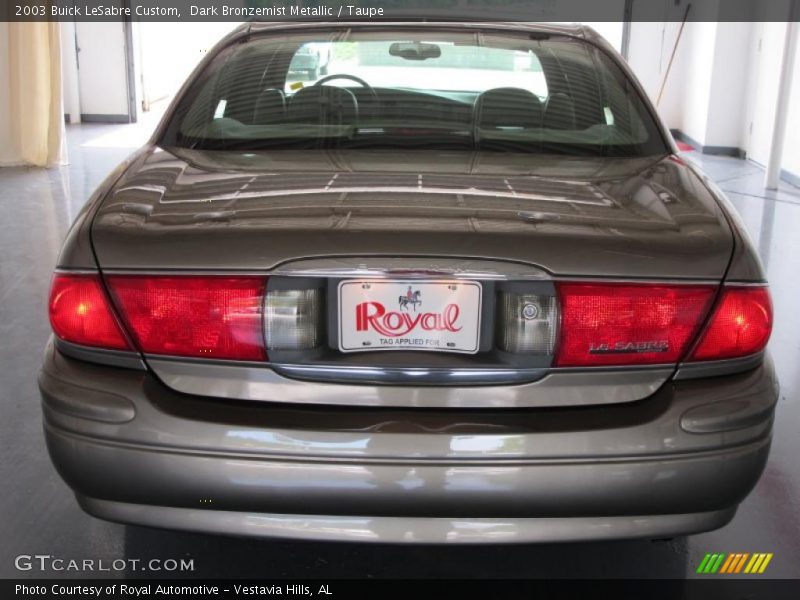 Dark Bronzemist Metallic / Taupe 2003 Buick LeSabre Custom