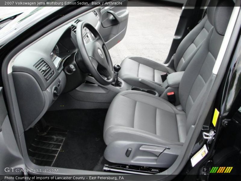 Black / Anthracite 2007 Volkswagen Jetta Wolfsburg Edition Sedan