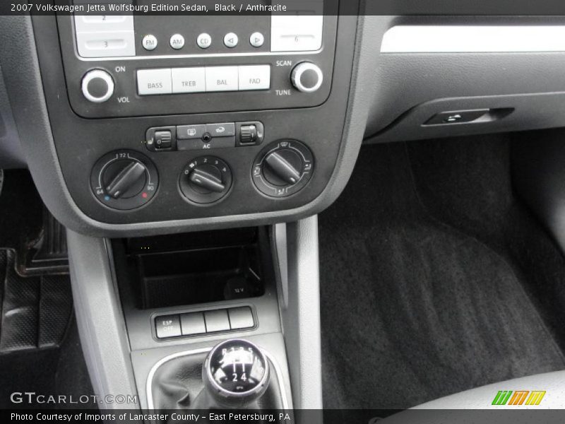 Black / Anthracite 2007 Volkswagen Jetta Wolfsburg Edition Sedan
