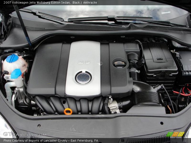 Black / Anthracite 2007 Volkswagen Jetta Wolfsburg Edition Sedan