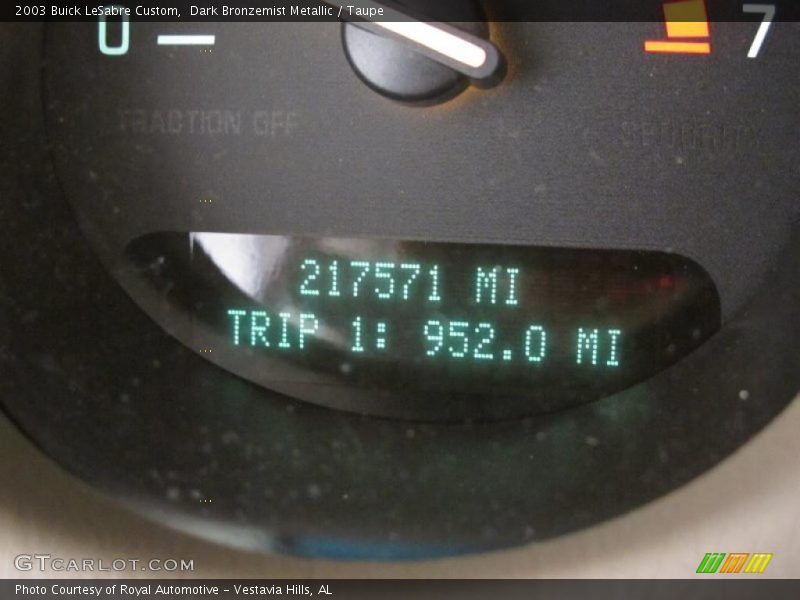 Dark Bronzemist Metallic / Taupe 2003 Buick LeSabre Custom