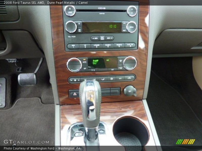 Dune Pearl Metallic / Camel 2008 Ford Taurus SEL AWD