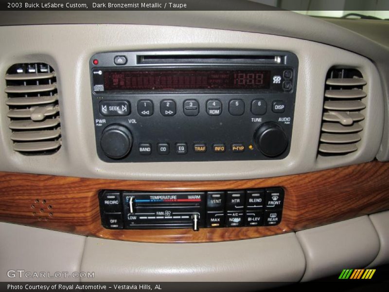 Dark Bronzemist Metallic / Taupe 2003 Buick LeSabre Custom