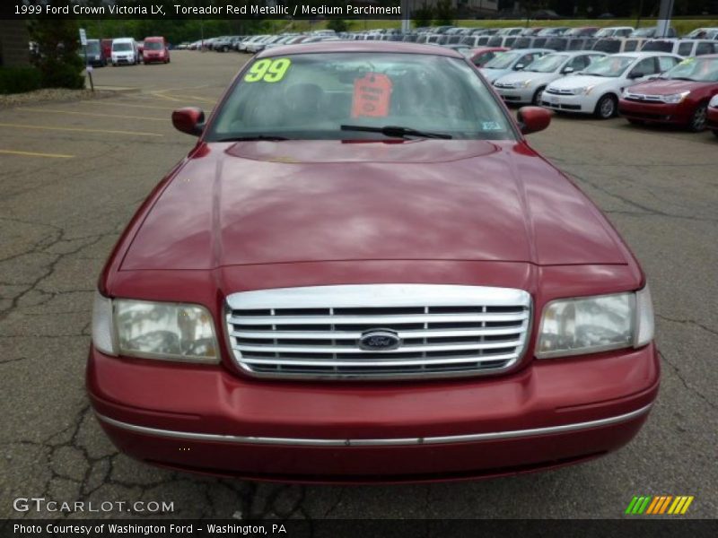 Toreador Red Metallic / Medium Parchment 1999 Ford Crown Victoria LX