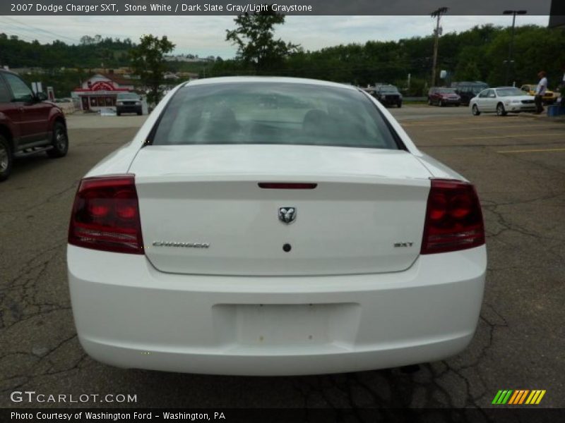 Stone White / Dark Slate Gray/Light Graystone 2007 Dodge Charger SXT