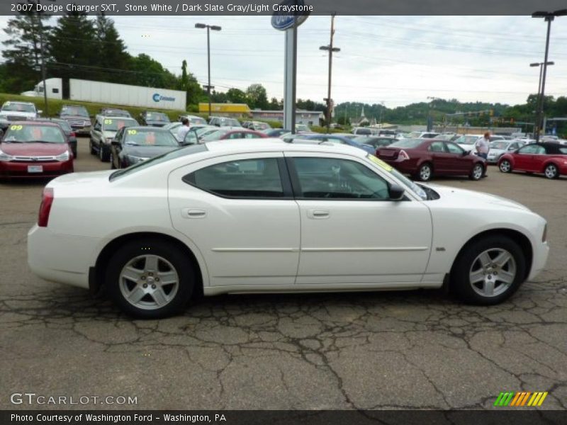 Stone White / Dark Slate Gray/Light Graystone 2007 Dodge Charger SXT
