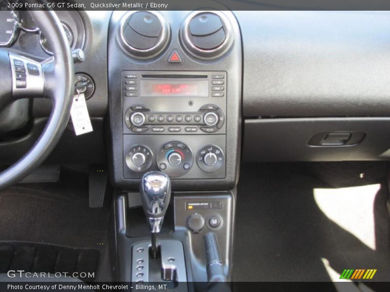 Quicksilver Metallic / Ebony 2009 Pontiac G6 GT Sedan