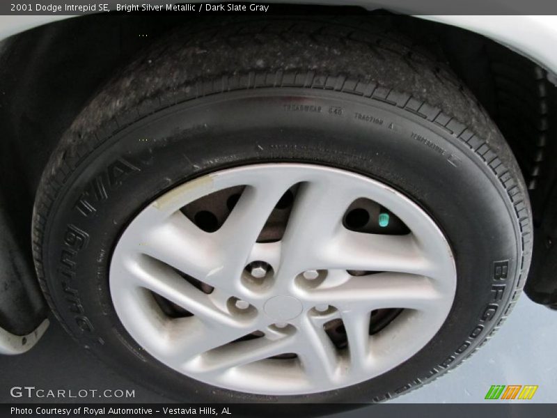 Bright Silver Metallic / Dark Slate Gray 2001 Dodge Intrepid SE