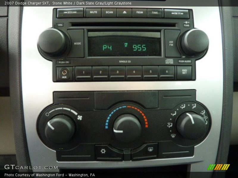 Stone White / Dark Slate Gray/Light Graystone 2007 Dodge Charger SXT