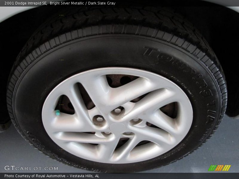 Bright Silver Metallic / Dark Slate Gray 2001 Dodge Intrepid SE