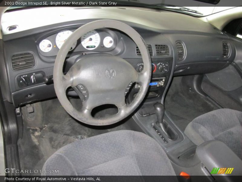 Bright Silver Metallic / Dark Slate Gray 2001 Dodge Intrepid SE