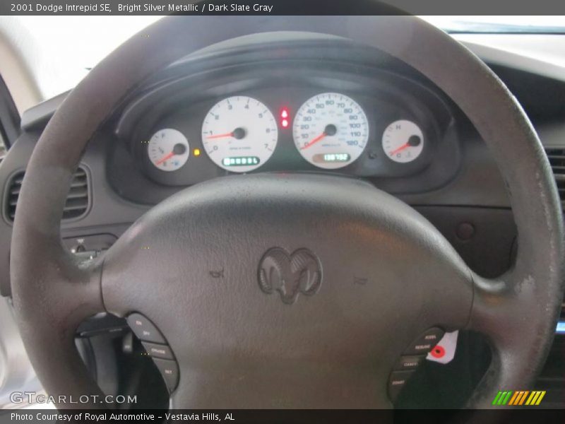 Bright Silver Metallic / Dark Slate Gray 2001 Dodge Intrepid SE