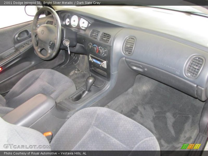 Bright Silver Metallic / Dark Slate Gray 2001 Dodge Intrepid SE