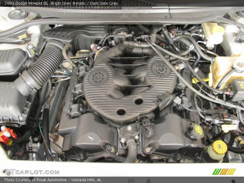 Bright Silver Metallic / Dark Slate Gray 2001 Dodge Intrepid SE