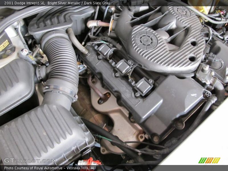 Bright Silver Metallic / Dark Slate Gray 2001 Dodge Intrepid SE