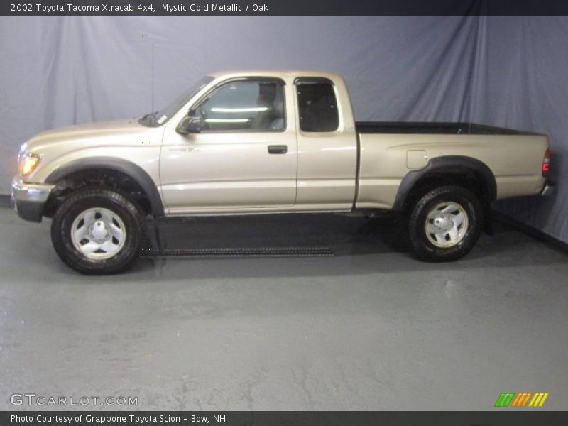 Mystic Gold Metallic / Oak 2002 Toyota Tacoma Xtracab 4x4