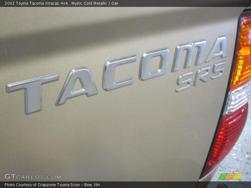 Mystic Gold Metallic / Oak 2002 Toyota Tacoma Xtracab 4x4