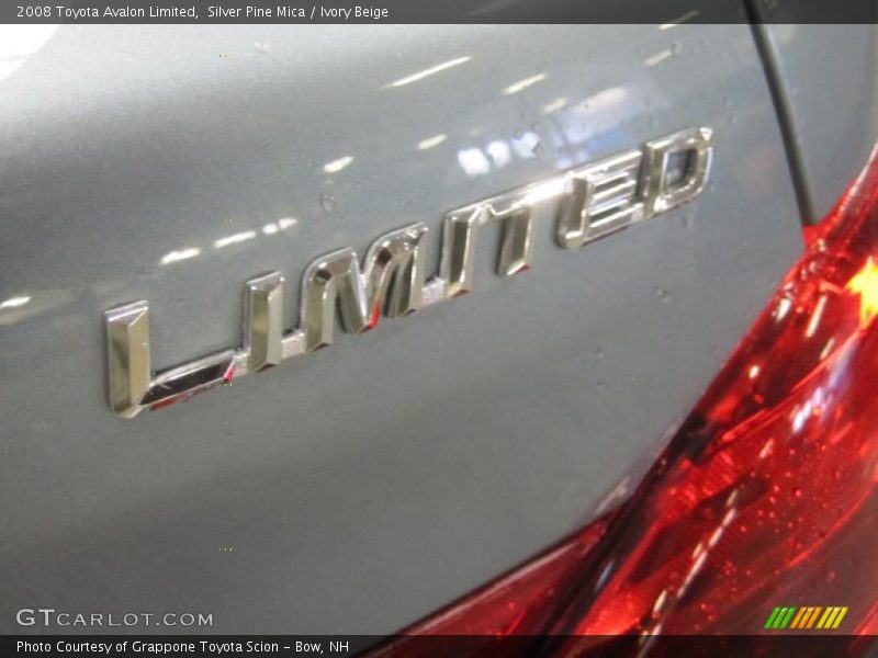 Silver Pine Mica / Ivory Beige 2008 Toyota Avalon Limited