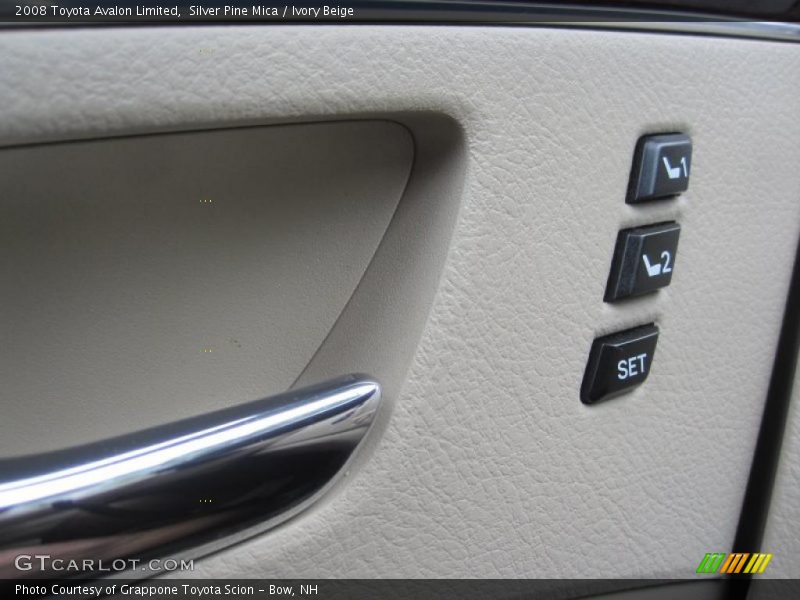 Silver Pine Mica / Ivory Beige 2008 Toyota Avalon Limited