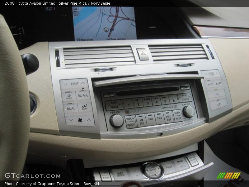Silver Pine Mica / Ivory Beige 2008 Toyota Avalon Limited