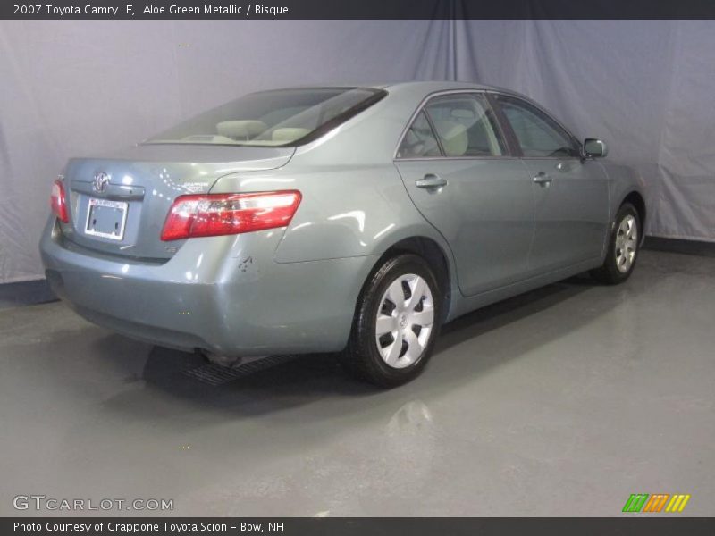 Aloe Green Metallic / Bisque 2007 Toyota Camry LE