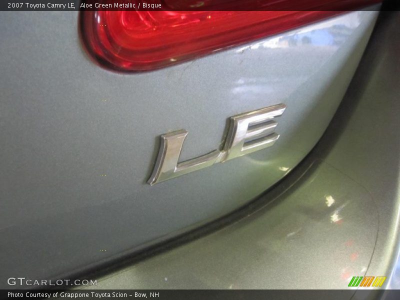 Aloe Green Metallic / Bisque 2007 Toyota Camry LE
