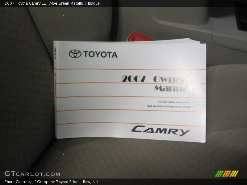 Aloe Green Metallic / Bisque 2007 Toyota Camry LE
