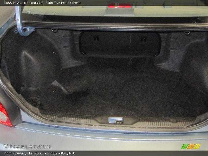 Satin Blue Pearl / Frost 2000 Nissan Maxima GLE