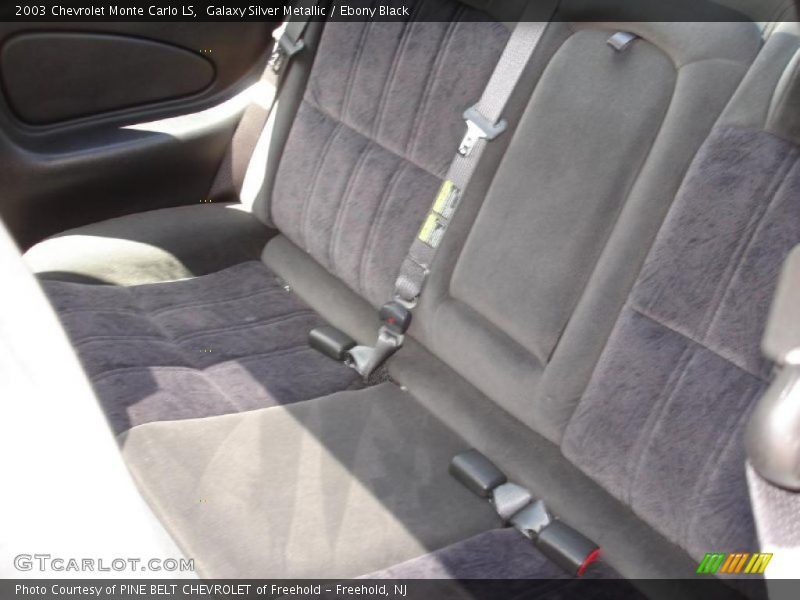 Galaxy Silver Metallic / Ebony Black 2003 Chevrolet Monte Carlo LS