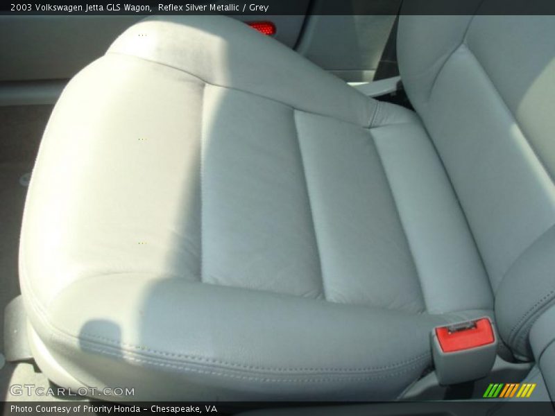 Reflex Silver Metallic / Grey 2003 Volkswagen Jetta GLS Wagon