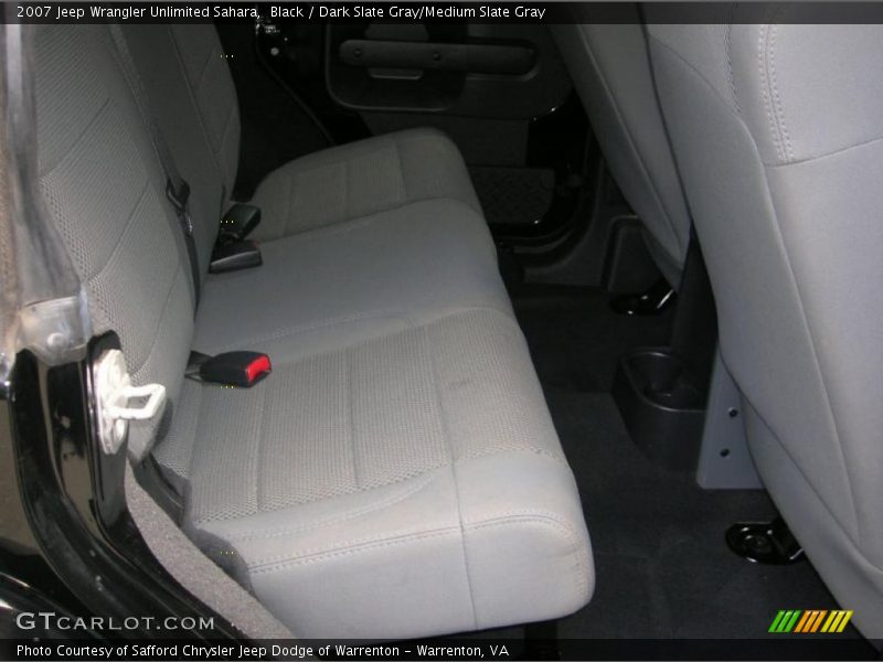 Black / Dark Slate Gray/Medium Slate Gray 2007 Jeep Wrangler Unlimited Sahara