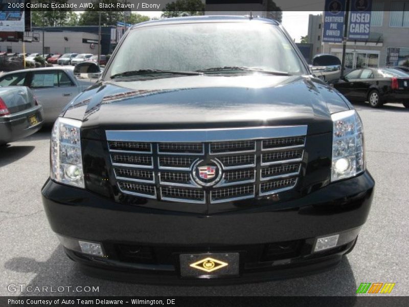 Black Raven / Ebony 2008 Cadillac Escalade AWD