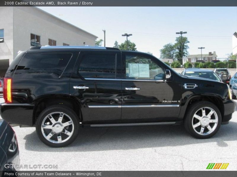 Black Raven / Ebony 2008 Cadillac Escalade AWD