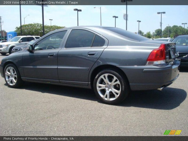 Titanium Grey Metallic / Taupe 2009 Volvo S60 2.5T