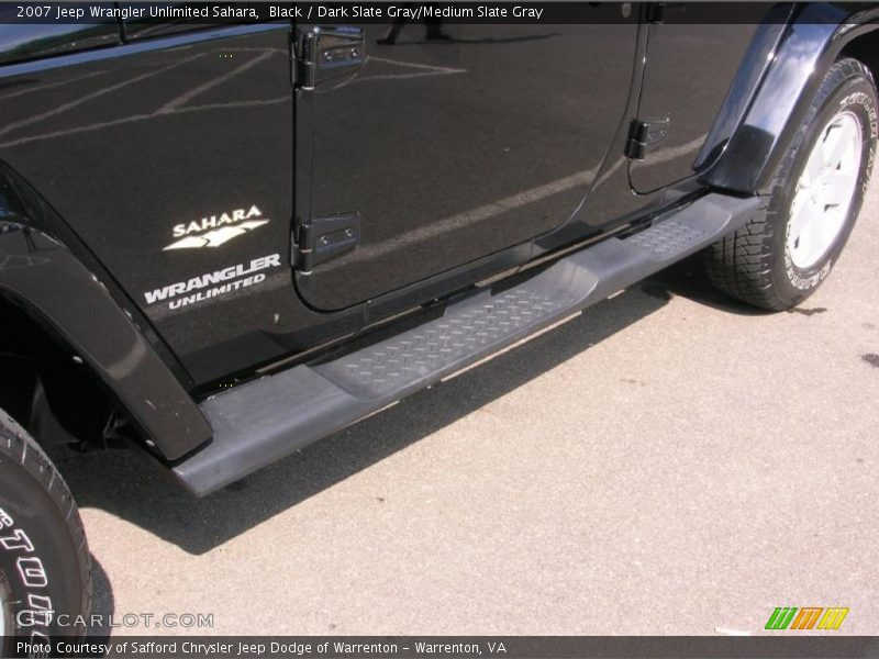 Black / Dark Slate Gray/Medium Slate Gray 2007 Jeep Wrangler Unlimited Sahara