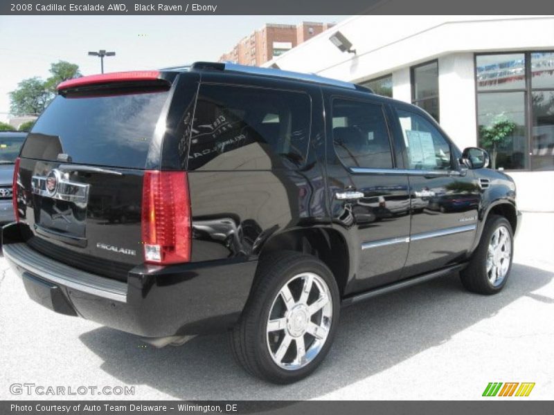 Black Raven / Ebony 2008 Cadillac Escalade AWD