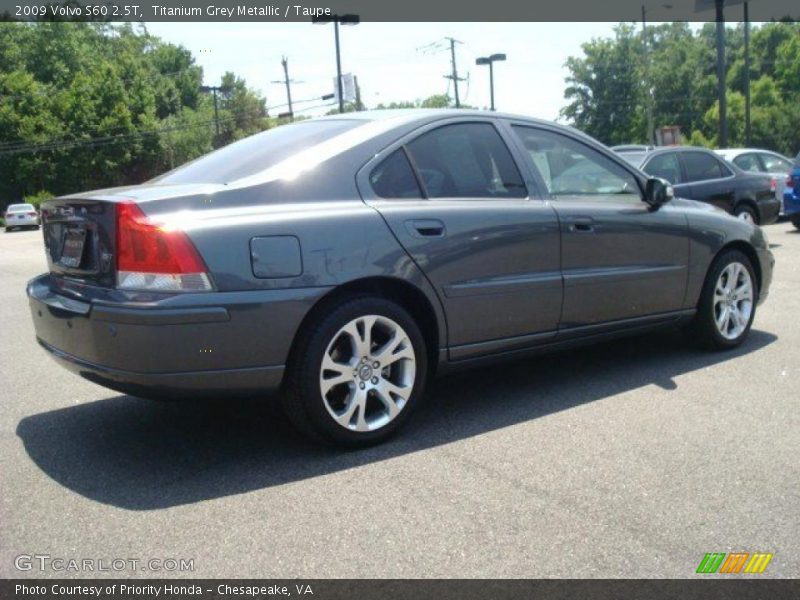 Titanium Grey Metallic / Taupe 2009 Volvo S60 2.5T