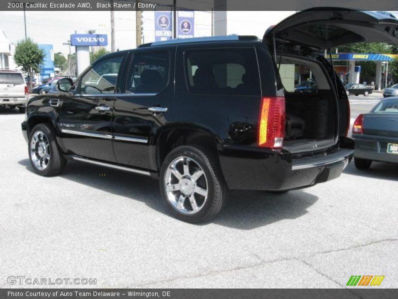 Black Raven / Ebony 2008 Cadillac Escalade AWD