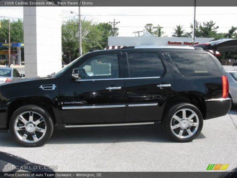 Black Raven / Ebony 2008 Cadillac Escalade AWD