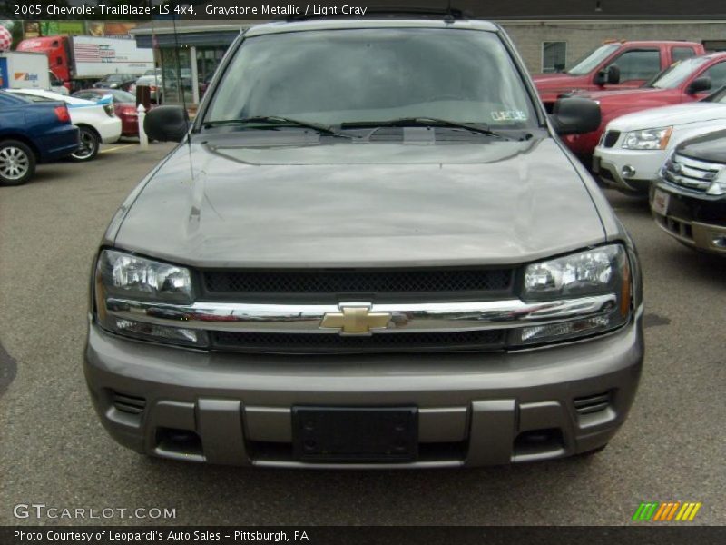 Graystone Metallic / Light Gray 2005 Chevrolet TrailBlazer LS 4x4