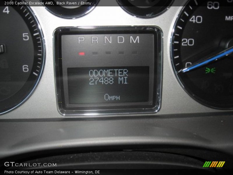 Black Raven / Ebony 2008 Cadillac Escalade AWD