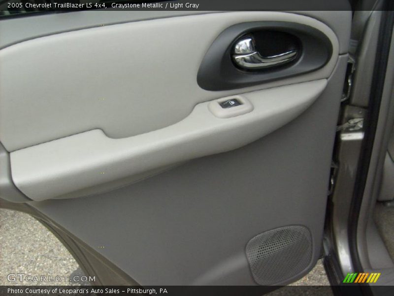 Graystone Metallic / Light Gray 2005 Chevrolet TrailBlazer LS 4x4