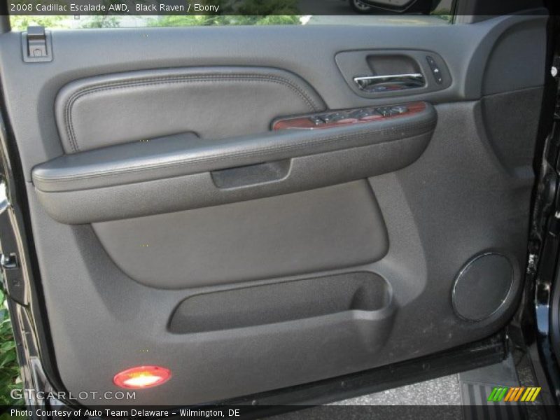 Black Raven / Ebony 2008 Cadillac Escalade AWD