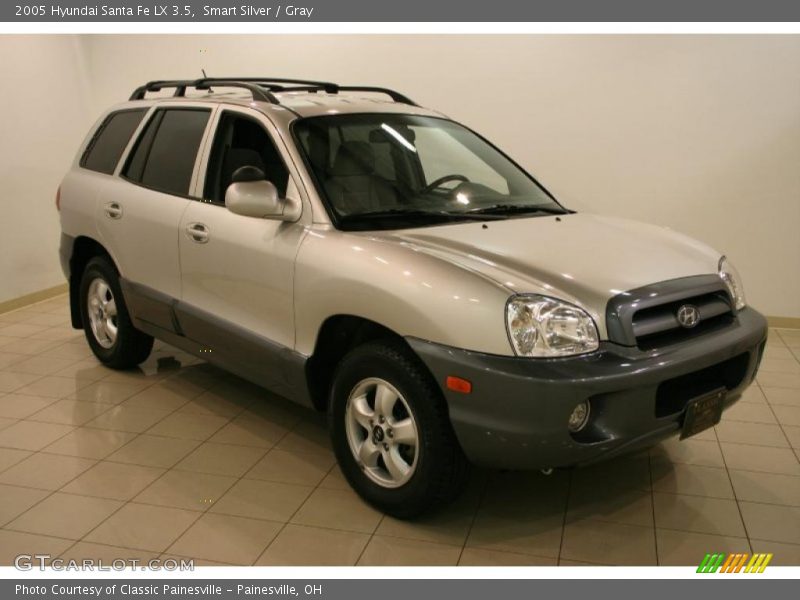 Smart Silver / Gray 2005 Hyundai Santa Fe LX 3.5